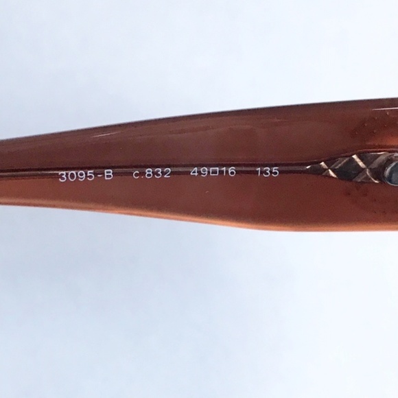 CHANEL 3095- B C. 832 49[]16mm 135 w/Case - Picture 5 of 6